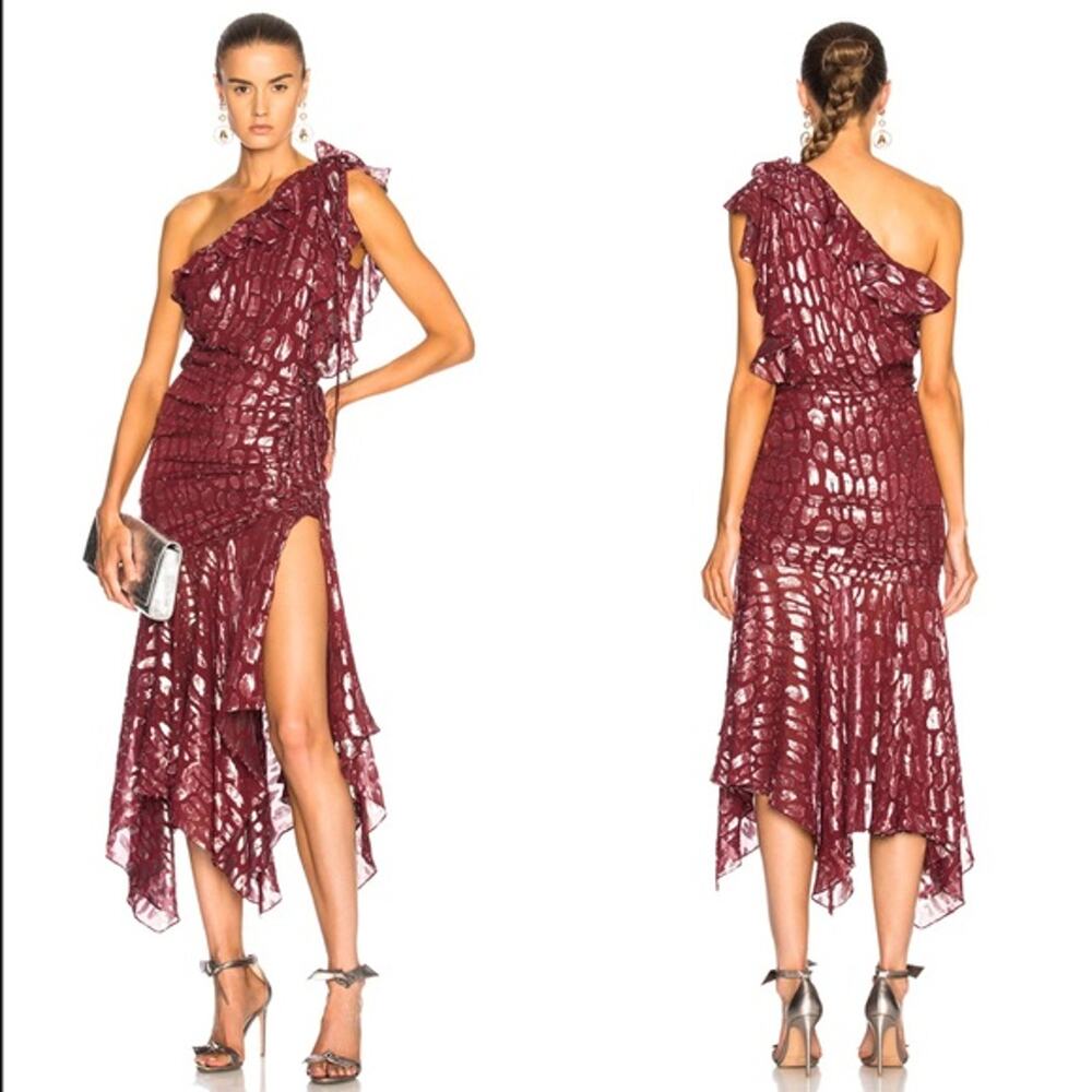 Veronica Beard NWT Leighton Silk Blend Midi Dress